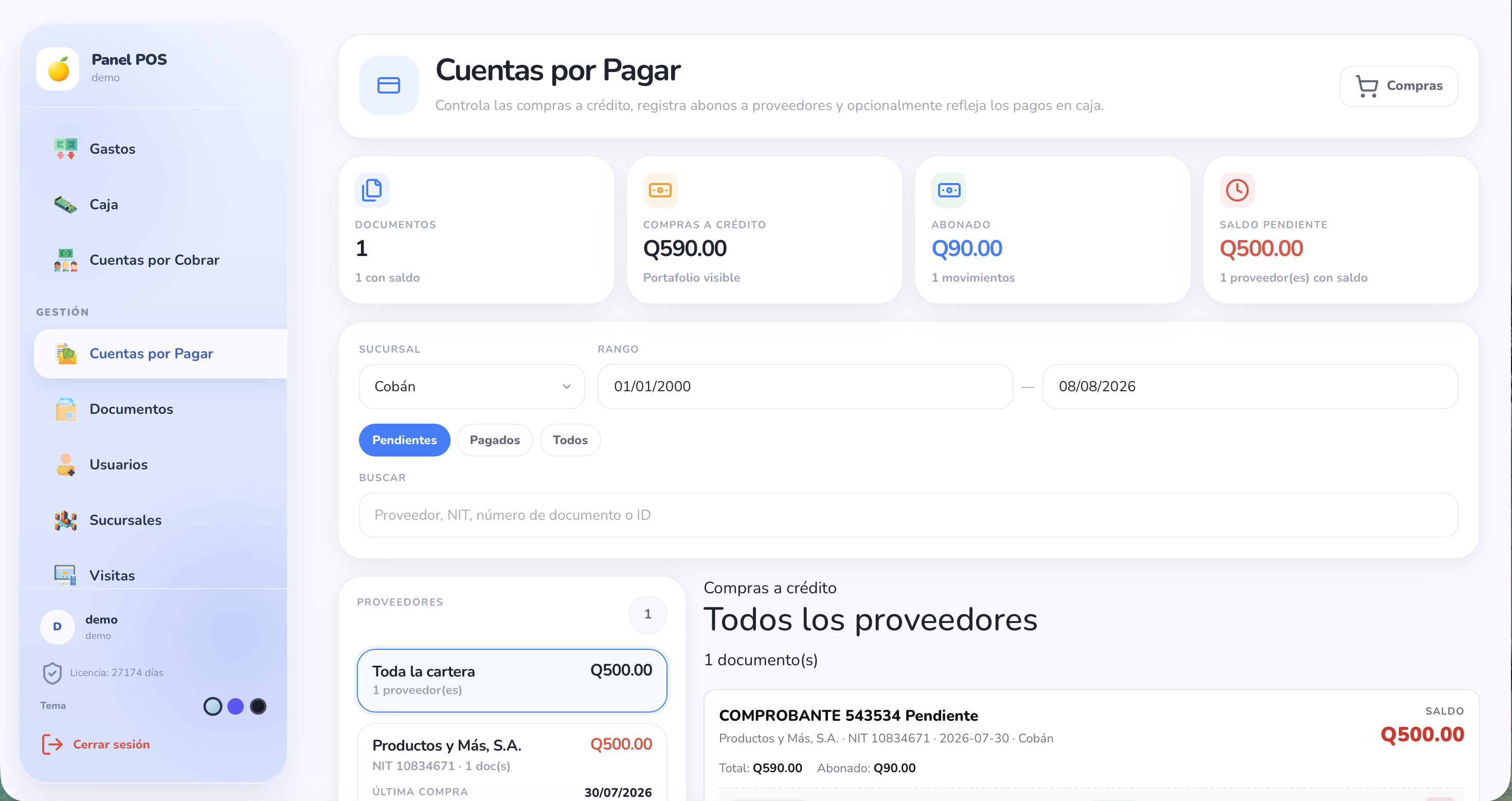 Cuentas por pagar — Y lo que le debes a tus proveedores